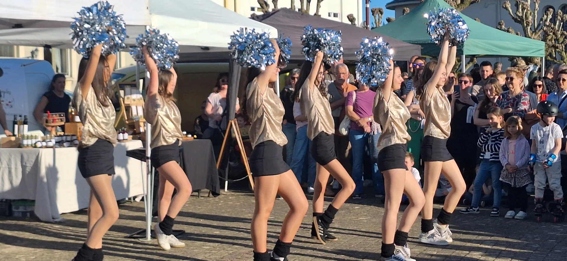 Démonstration de cheerleading proposée par l’association Féy-Loisirs à Féy